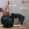 INTENT SPORTS Ball with Base, Exercise Balance Ball