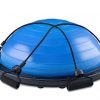 Balance Ball with Resistance Bands & Pump - Premium Balance Coach, 20" Diameter
