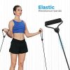 SONGMICS 40 Inches Mini Fitness Trampoline, Handrail