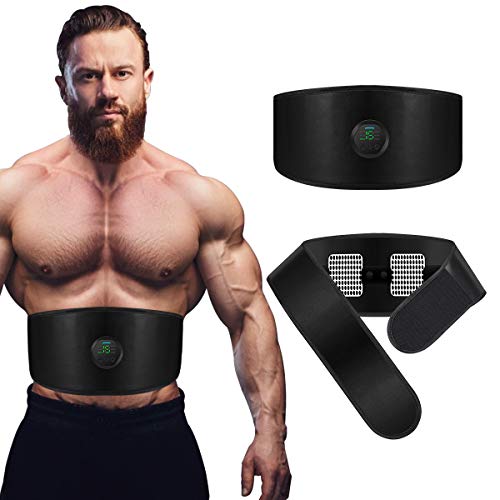 ABS Toning Training Belt,Muscle Toning Waist Trimmer