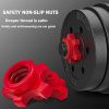 Vlemua US in Stock, Adjustable Dumbbells,88 Lbs Weight Set