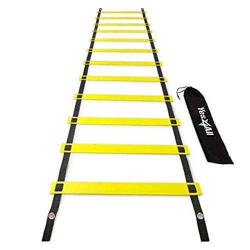 Yes4All Agility Ladder – Speed Agility Training Ladder with Carry Bag
