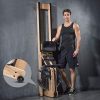 BATTIFE Water Rowing Machine with Bluetooth Monitor