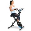 Exerpeutic Bluetooth Smart Foldable Bike with Resistance Bands