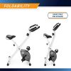 Marcy Foldable Exercise Bike with Adjustable Resistance for Cardio Workout