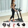 UREVO Foldable Treadmills for Home,Under Desk Electric Treadmill