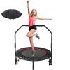 GARTIO 40" Exercise Trampoline, Portable & Foldable Mini Rebounder