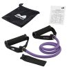 REEHUT Single Resistance Band – Exercise Tube with Handle, Door Anchor & Guide for Strength Training & Physical Therapy