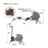 Sunny Health & Fitness Compact Folding Magnetic Rowing Machine