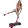 Fitness Aerobic Step with Risers Workout Equipment for Home