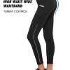 Running Tights High Waisted Workout Pants Long Winter Leggings
