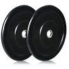 High-quality Bumper Plates with 2-inch steel inserts for Olympic weightlifting