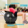 Yoga Ball, Exercise Ball Fitness Balls Stability Ball Anti-Slip & Anti- Burst