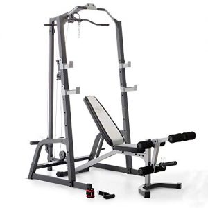 Marcy Pro Deluxe Cage System with Weightlifting Bench