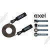 AXEL Jump Rope Black Colored with Adjustable PVC Coated Steel