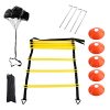 FREETRACK Speed Agility Training Set, 20ft Agility Ladder Set