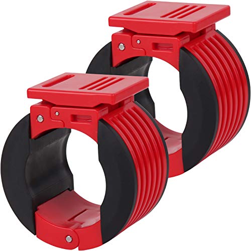 Olympic Barbell Clamps Collars 2 inch - The Ultimate Weightlifting Accessory for Pro Training 💪