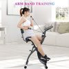 MaxKare Exercise Bike Stationary Foldable Magnetic