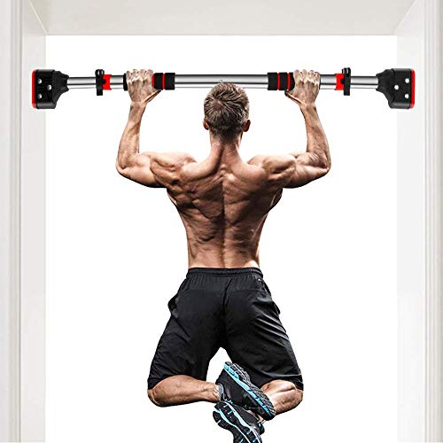 MUSCOACH Pull Up Bar for Doorway Chin Up Bar Wall Mounted