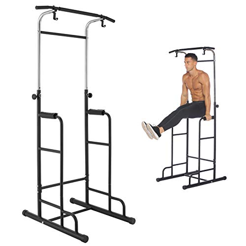heka Power Tower 330LBS Heavy Duty Adjustable Workout Pull Up