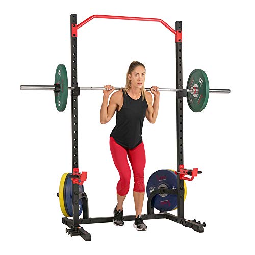 Sunny Health & Fitness Power Zone Squat Stand Rack Power Cage
