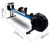 Oggo Rowing Machine Air Rower Resistance Adjustable for Home