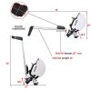 Foldable Magnetic Rowing Machine Indoor Rower with LCD Monitor