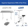 FLEXISPOT Home Workstation Desk Bike Stand up