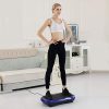 FITQUIET Vibration Plate Exercise Machine with Loop Resistance Bands