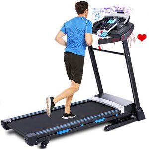 ANCHEER Treadmill, 3.25HP Folding Treadmill for Home