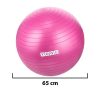 YOGU Stability Exercise Ball 65cm Yoga Balance Ball Birthing Ball