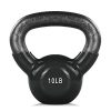 ZHERMAO 10lb Kettlebell Weights Vinyl Coated Kettle Bell