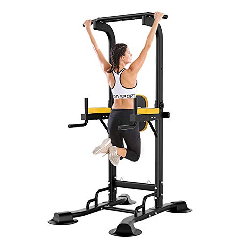 Diophros Power Tower Pull Up Bar, Adjustable Height Pull Up