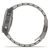 Garmin Fenix 6 Sapphire (Titanium with Titanium Band) Power Bundle