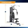 Marcy 150lb. Stack Home Gym with Pulley, Arm, and Leg Developer