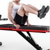 Adjustable Weight Bench, Utility Barbell Lifting Press