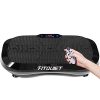 FITQUIET Vibration Plate Exercise Machine with Loop Resistance Bands