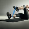 A AZURELIFE Resistance Bands, Professional Non-Latex Elastic Exercise Bands