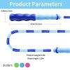 Jump Rope, Adjustable Length Tangle-Free Segmented Soft Rope