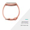 Fitbit Versa Smart Watch, Peach/Rose Gold Aluminium