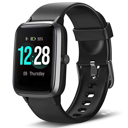 LETSCOM Smart Watch Fitness Tracker Heart Rate Monitor