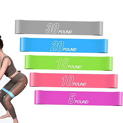 HARDER Resistance Loop Bands - Exercise Band Set for Home Fitness