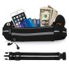 USHAKE Gear Running Belt with Extender, Bounce Free Pouch Bag