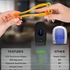 Lunix LX7 Touchscreen Electric Hand Massager w/ Compression