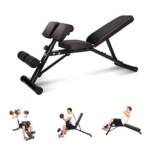Bench Sit Up Incline Exercise Dumbbell Bench Height Adjustable