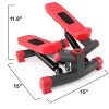 TOLOCO Stepper with Resistance Bands,Adjustable Mini Steppers for Exercise