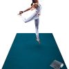 Premium Large Yoga Mat - 6' x 4' x 8mm Extra Thick, Comfortable