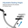 ATIVAFIT Indoor Cycling Bike Folding Magnetic Upright Bike