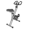 ATIVAFIT Indoor Cycling Bike Folding Magnetic Upright Bike