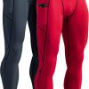 ATHLIO Mens Compression Pants Running Tights Workout Leggings